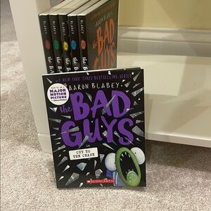 Scholastic The Bad Guys Series with Black and Green Covers